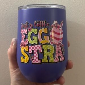Purple Eggstra Tumbler